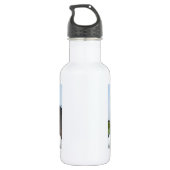 Osterpony und Pferd Edelstahlflasche (Rückseite)