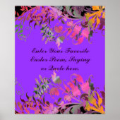 Osterposter drucken poster (Vorne)