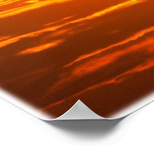 Osterposter "Er ist Risen" Poster (Ecke)