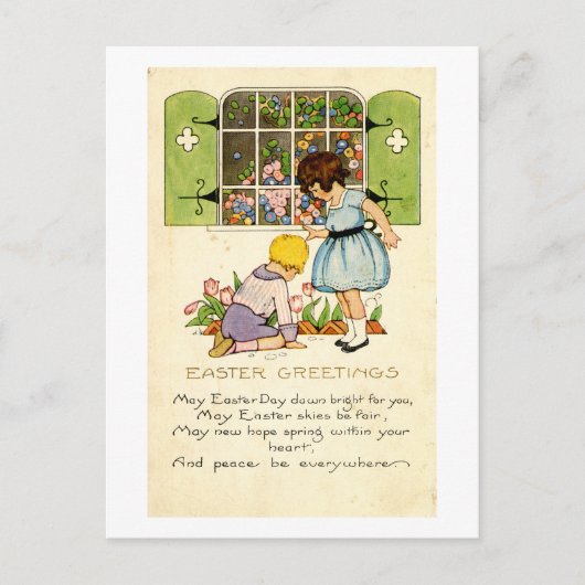 Osterpostkarte (ca. 1915) feiertagspostkarte (Vorderseite)