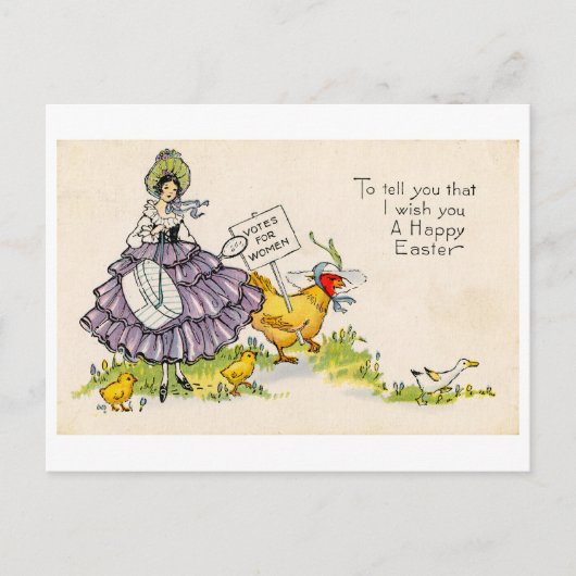 Osterpostkarte (ca. 1920) feiertagspostkarte (Vorderseite)
