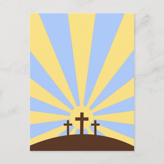 Osterpostkarte Feiertagspostkarte (Vorderseite)