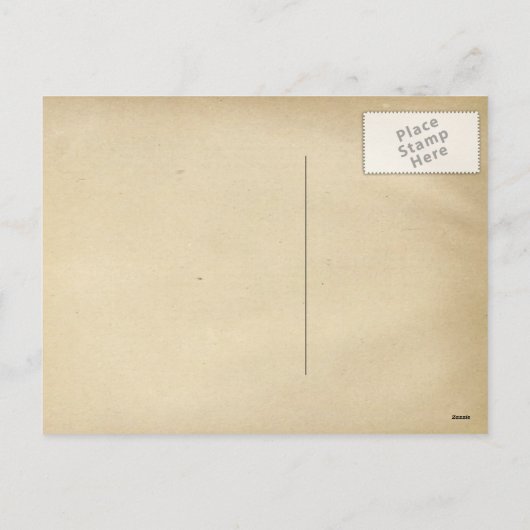 Osterpostkarte Feiertagspostkarte (Rückseite)