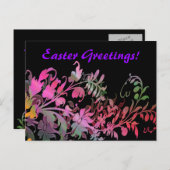 Osterpostkarte Feiertagspostkarte (Vorne/Hinten)