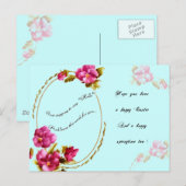 Osterpostkarte Feiertagspostkarte (Vorne/Hinten)