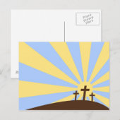 Osterpostkarte Feiertagspostkarte (Vorne/Hinten)