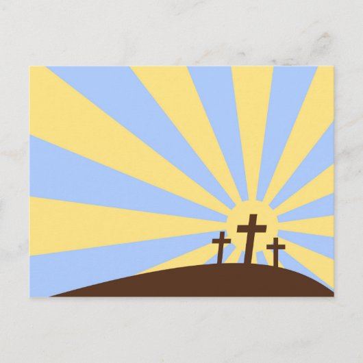 Osterpostkarte Feiertagspostkarte (Vorderseite)