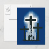 Osterpostkarte Feiertagspostkarte (Vorne/Hinten)