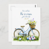 Osterpostkarte_Grußkarte Postkarte (Vorne/Hinten)