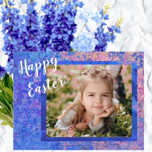 Osterpostkarte mit Foto Postkarte