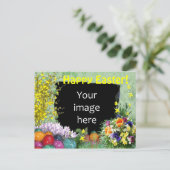 Osterpostkarte mit Ihrem Foto Feiertagspostkarte (Stehend Vorderseite)