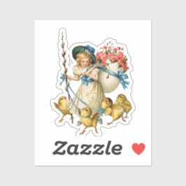 Osterpracht: Viktorianisch Aufkleber