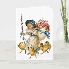 Osterpracht: Viktorianisch Karte