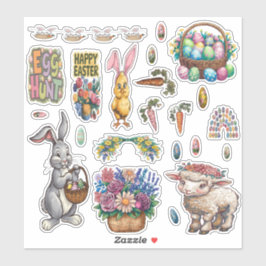 Osterpräparierte Vinyl-Aufkleber Aufkleber