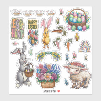 Osterpräparierte Vinyl-Aufkleber Aufkleber