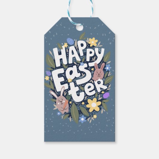 Osterpräsenzettel Geschenkanhänger (Vorderseite)