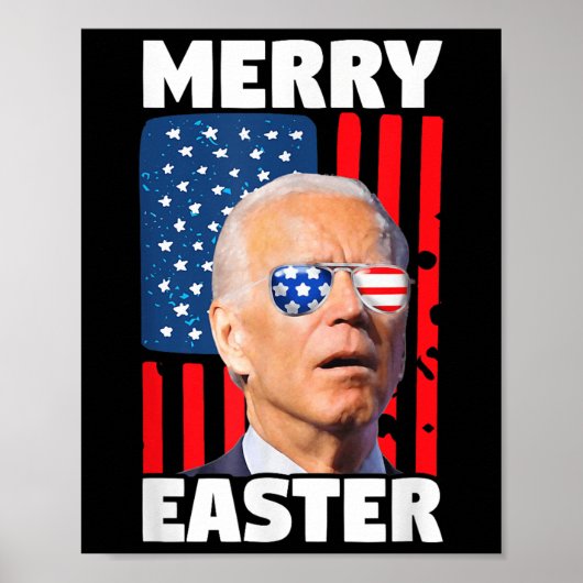 Osterpräsidentin am 4. Juli Amerikaner Poster (Vorne)