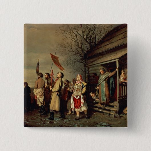 Osterprozession, 1861 button (Vorderseite)