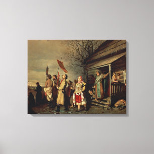 Osterprozession, 1861 leinwanddruck