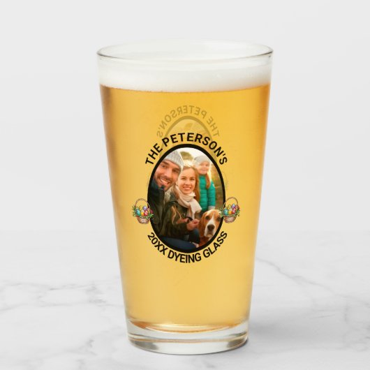 Osterpuppe | Foto-Färbung der benutzerdefinierten Glas (Rückseite (gefüllt))