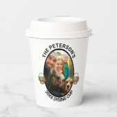 Osterpuppe | Foto-Färbung der benutzerdefinierten  Pappbecher (Rückseite)