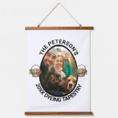 Osterpuppe | Foto-Färbung der benutzerdefinierten  Wandteppich Mit Holzrahmen (Vorderseite)