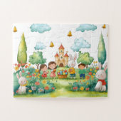 Osterpuzzle 30 Stücke - Eierjagd Puzzle (Horizontal)