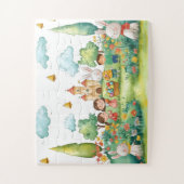 Osterpuzzle 30 Stücke - Eierjagd Puzzle (Vertikal)