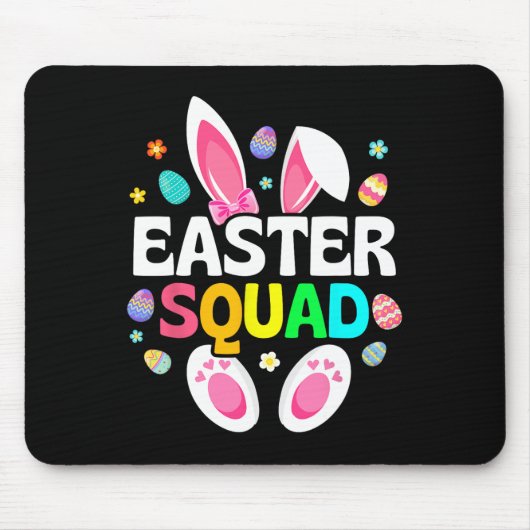 Osterquad Familie Matching Ostertag Sonnenstudio E Mousepad (Vorne)