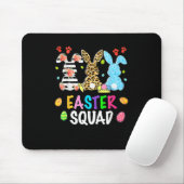 Osterquad Leopard Happy Ostertag Kaninchen Mousepad (Mit Mouse)