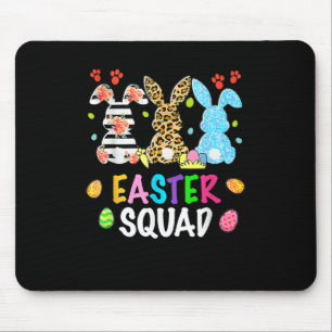 Osterquad Leopard Happy Ostertag Kaninchen Mousepad