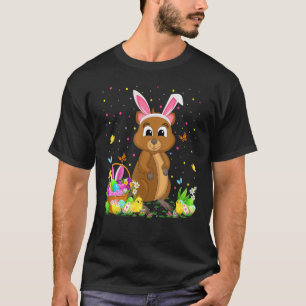 Osterquokka Bunny Egg Jagen Quokka Osterschlund T-Shirt