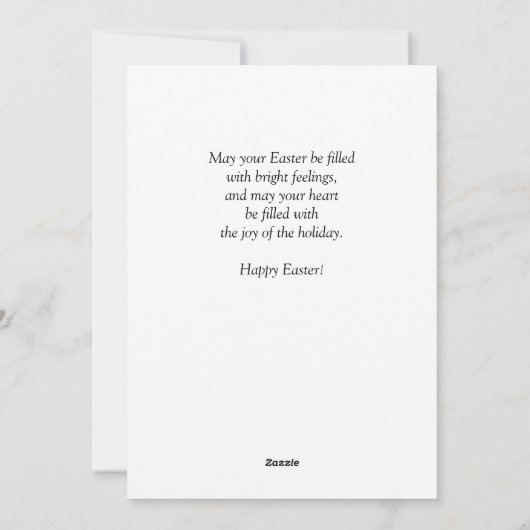 OsterRabbinerkarte Feiertagskarte (Rückseite)