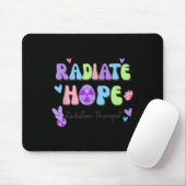 Osterradiologe Niedliche Sonnenstrahlung Mousepad (Mit Mouse)