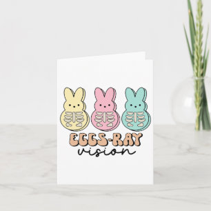 Osterradiologie Bunny Eggs ray Vision Xray Tech R Karte