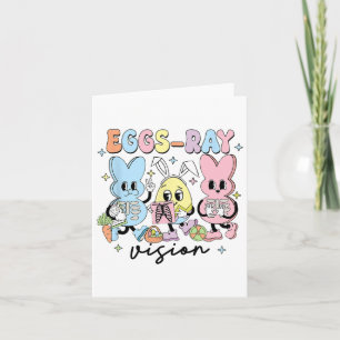 Osterradiologie Bunny Eggs ray Vision Xray Tech R Karte