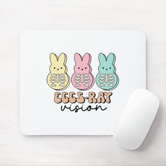 Osterradiologie Bunny Eggs ray Vision Xray Tech R Mousepad (Mit Mouse)
