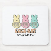 Osterradiologie Bunny Eggs ray Vision Xray Tech R Mousepad (Vorne)