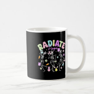 Osterradiologie Therapeut Skeleton Dancing Radiat Kaffeetasse
