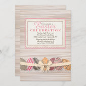 Osterrahmeneinladung Einladung (Vorne/Hinten)