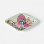 Osterrakel Pappteller (Gewinkelt)