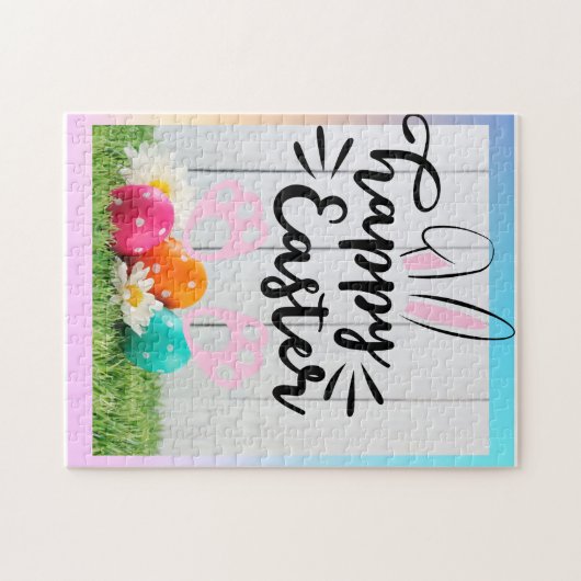 Osterrätsel Puzzle (Horizontal)