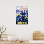 " Österreich: 1930/heute Tirol - Kitzbühel Sommer Poster (Küche)
