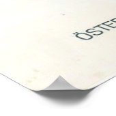 " Österreich: 1940er/heute Winterurlaub Reise Poster (Ecke)