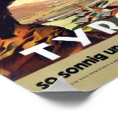 " Österreich: 1947/heute Tirol - Sommer Reise Poster (Ecke)