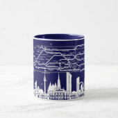 " Österreich: 1978/heute Wien - U Bahn Plan... Tasse (Zentrum)