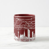 " Österreich: 1978 Wien - Die U-Bahn ... Tasse (Zentrum)