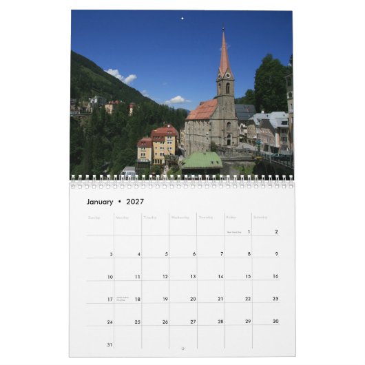 Österreich 2013 kalender (Jan 2027)