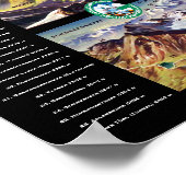 " Österreich: 2021/heute - Großglockner Panorama Poster (Ecke)