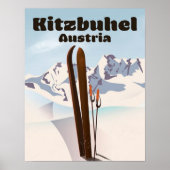 " Österreich: 2021/heute Kitzbuhel - Wintersport Poster (Vorne)